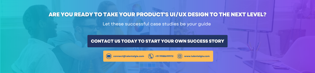 Contact us for UI/UX Design