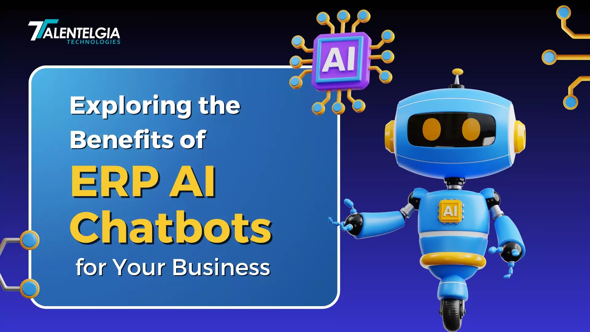 Benefits of ERP AI Chatbots