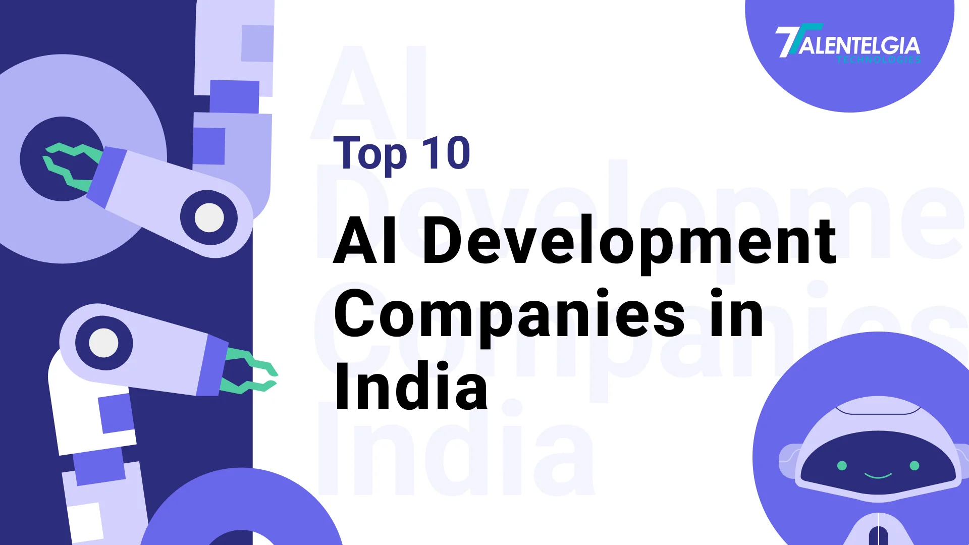 Top 10 AI development companies in India