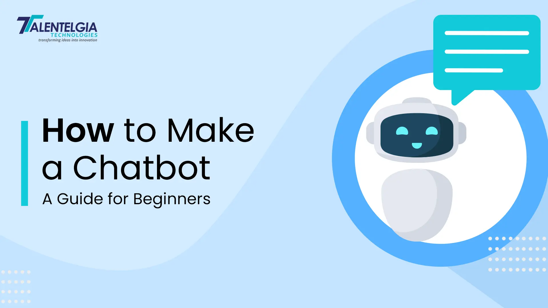 How to make a chatbot