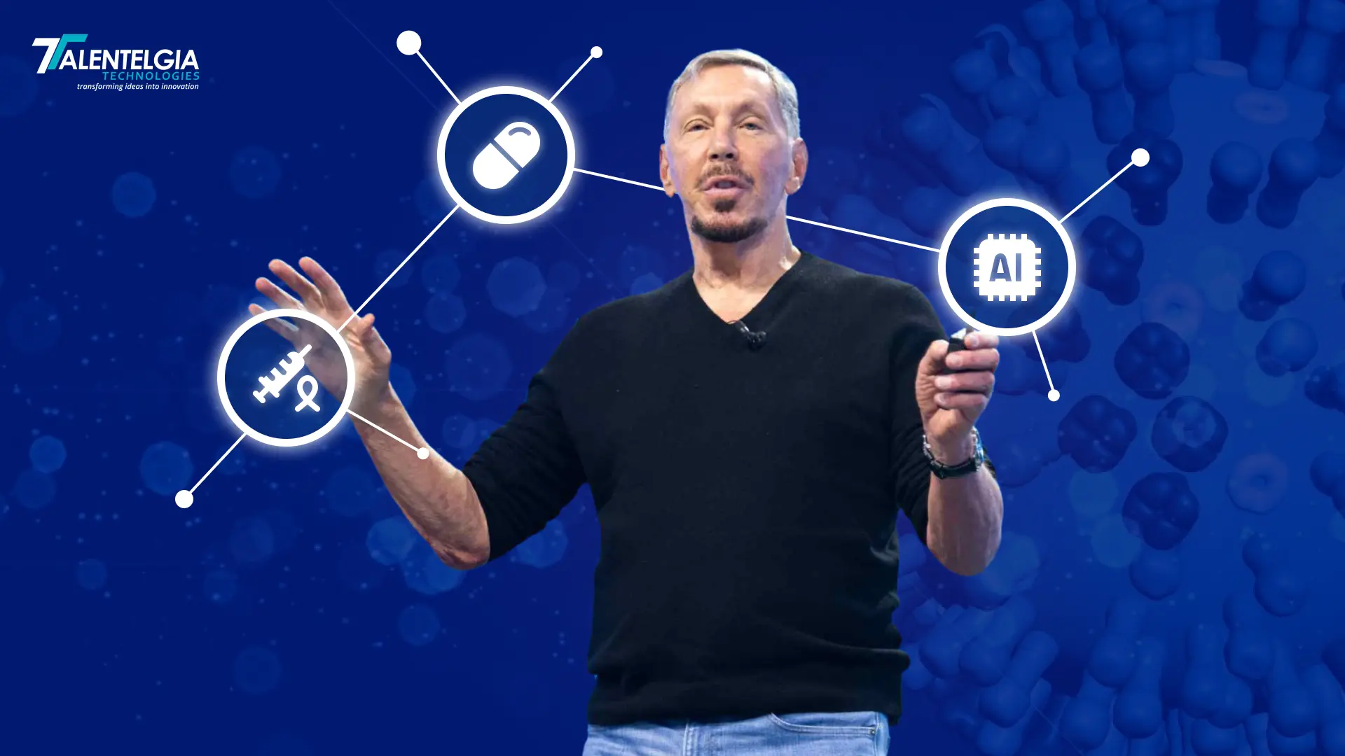 Larry Ellison calls AI the 'promise of the future