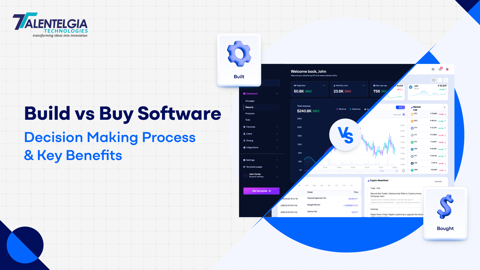 Build vs Buy Software – Decision Making Process & Key Benefits