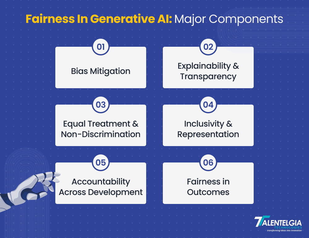 Faireness in Gen AI Major Components