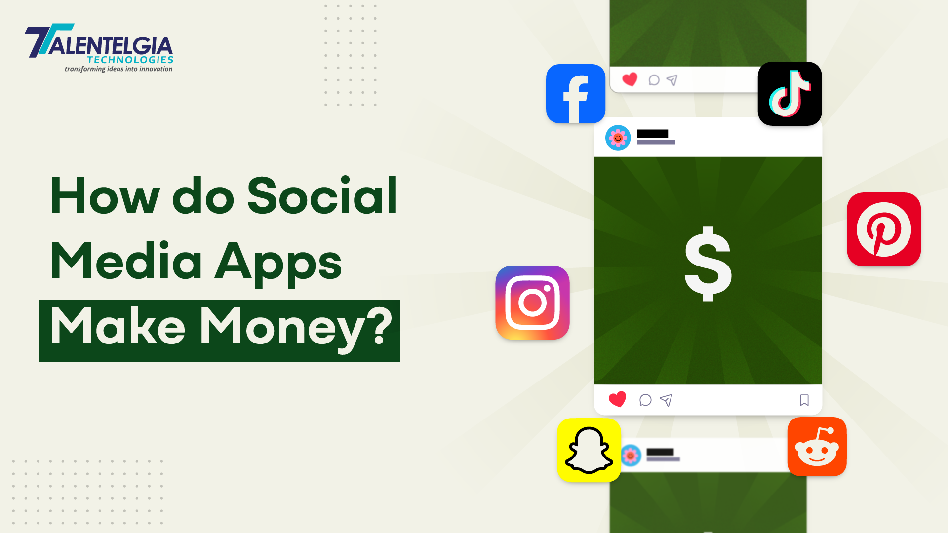 How do Social Media App Makes MOney