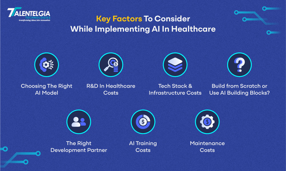 Key Factors To Consider While Implementing AI In Healthcare