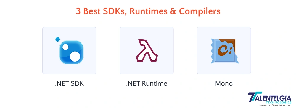 3 Best SDK, runtime and compilers