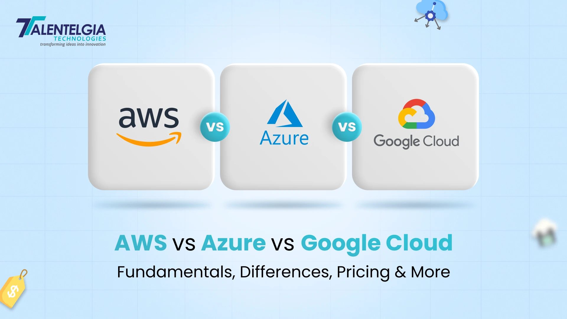 AWS Vs Azure Vs Google Cloud