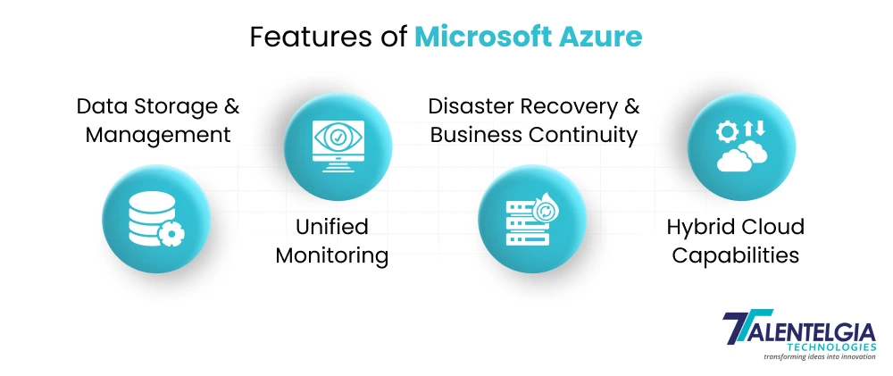 features of Microsoft Azure