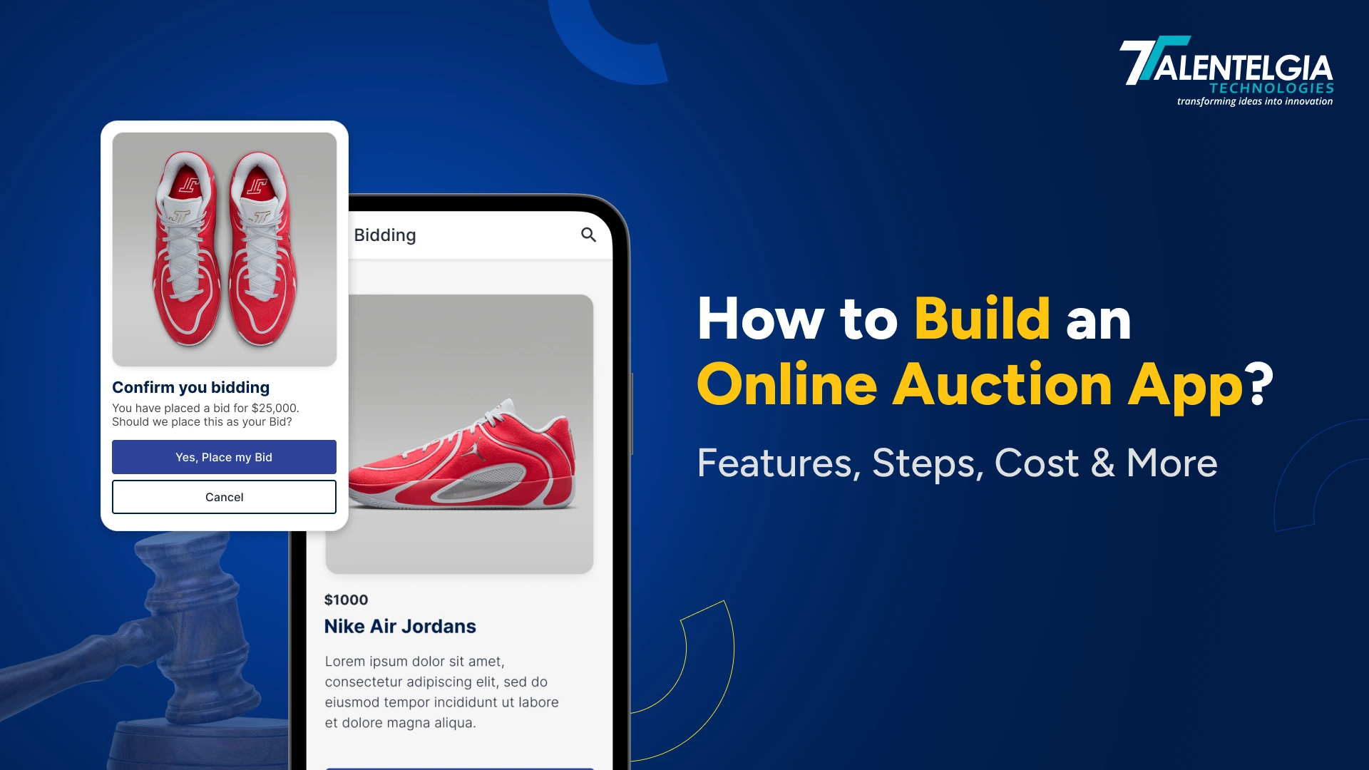How to build an online auction app?