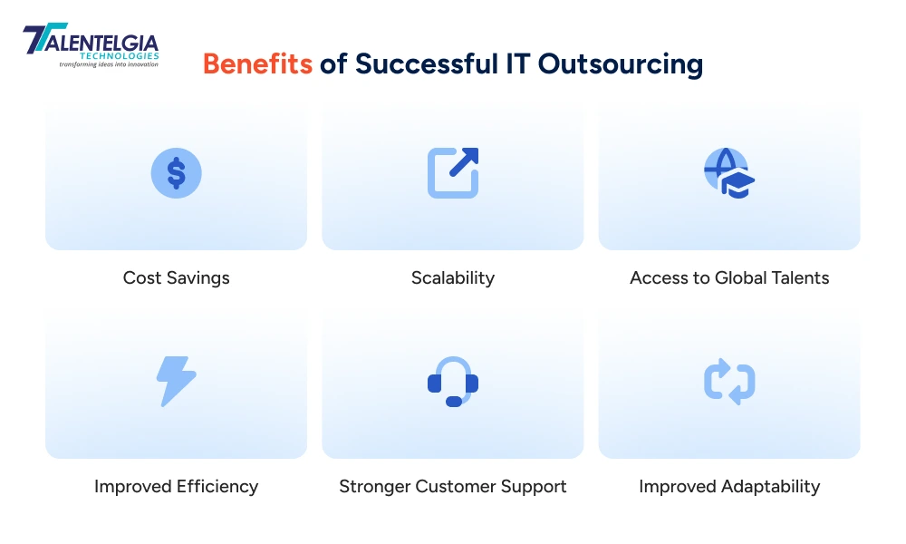 Benefits of Successful IT Outsourcing