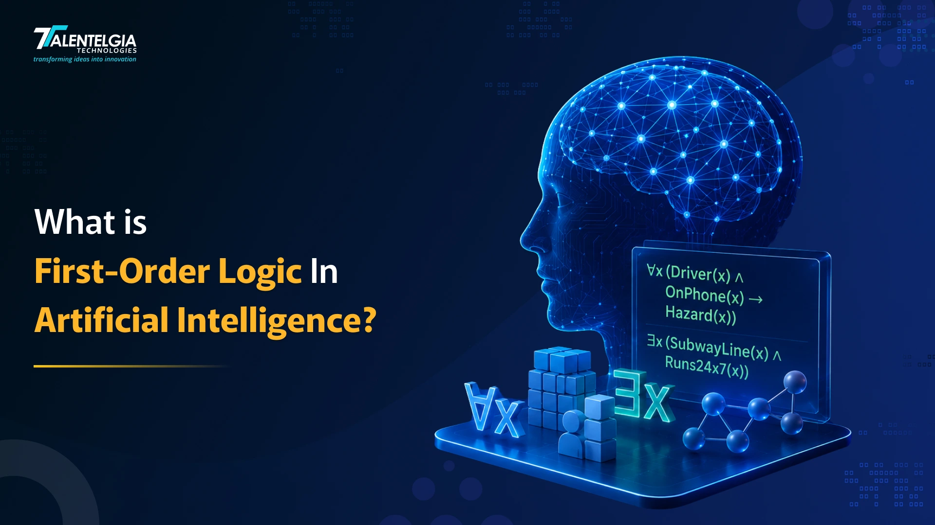 First Order Logic